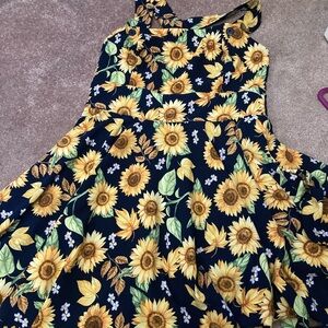 Hell Bunny Sunflower Pinafore